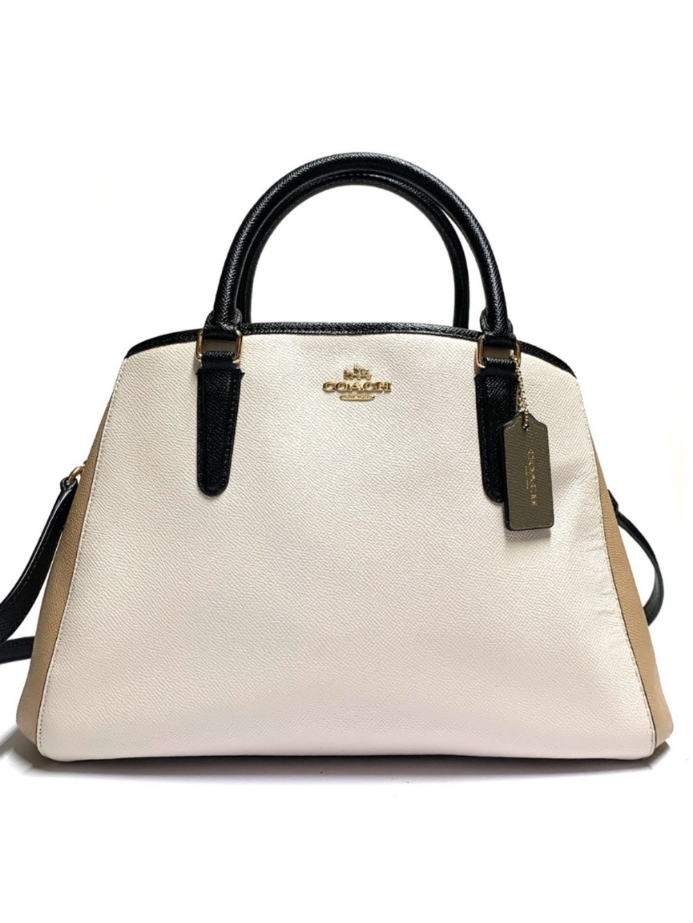Coach Small Margot Carryall | Crossgrain Leather Satchel Bag